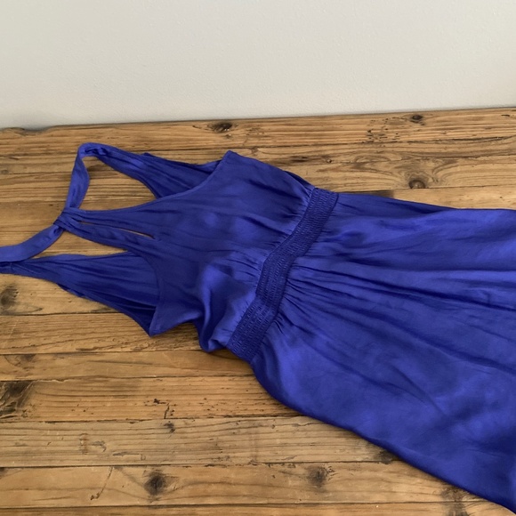 American Eagle Outfitters Purple Mini Dress Racerback Ruffle Sleeveless - Picture 11 of 15